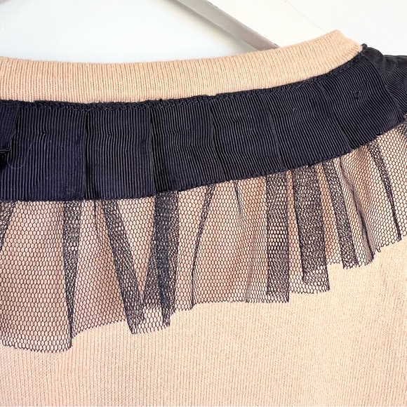 Twelve by Twelve Cute Embellished Cardigan Sweater Short Sleeve - Picture 8 of 11